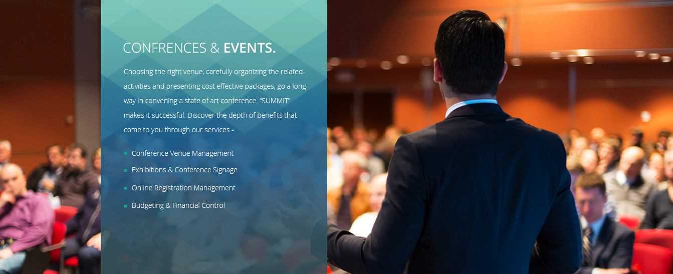 Conference management and event organizing services by Alpcord Network